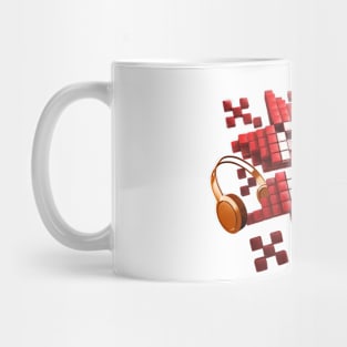 Pattern UA with music Mug